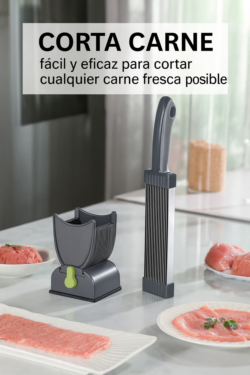 Cortador Rebanador premium De Carne🥩