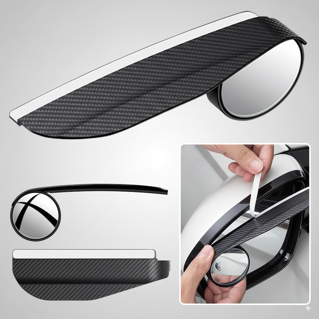 Protector Retrovisor X2 en fibra de carbono🔥