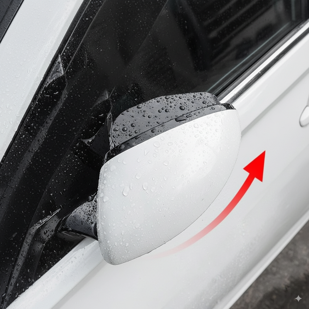 Protector Retrovisor X2 en fibra de carbono🔥