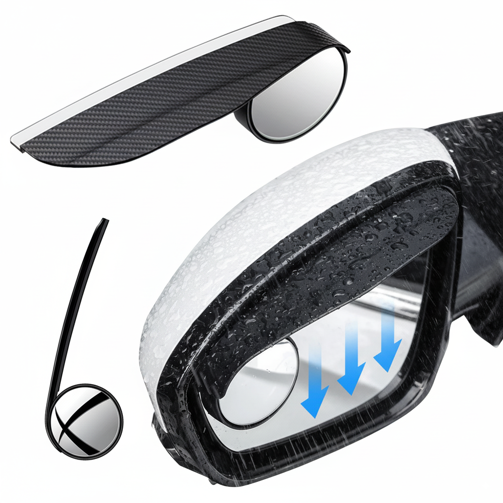 Protector Retrovisor X2 en fibra de carbono🔥