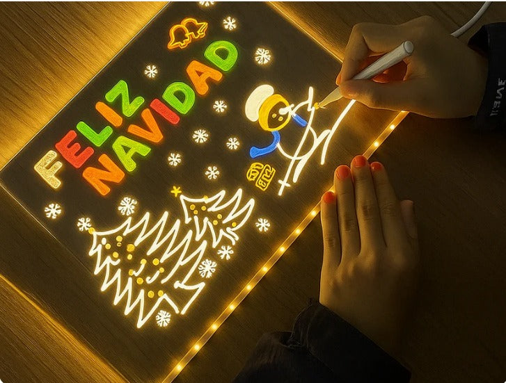 Pizarra Mágica LED - ¡Ilumina tu Creatividad! 😍PRODUCTO EN TENDENCIA😍