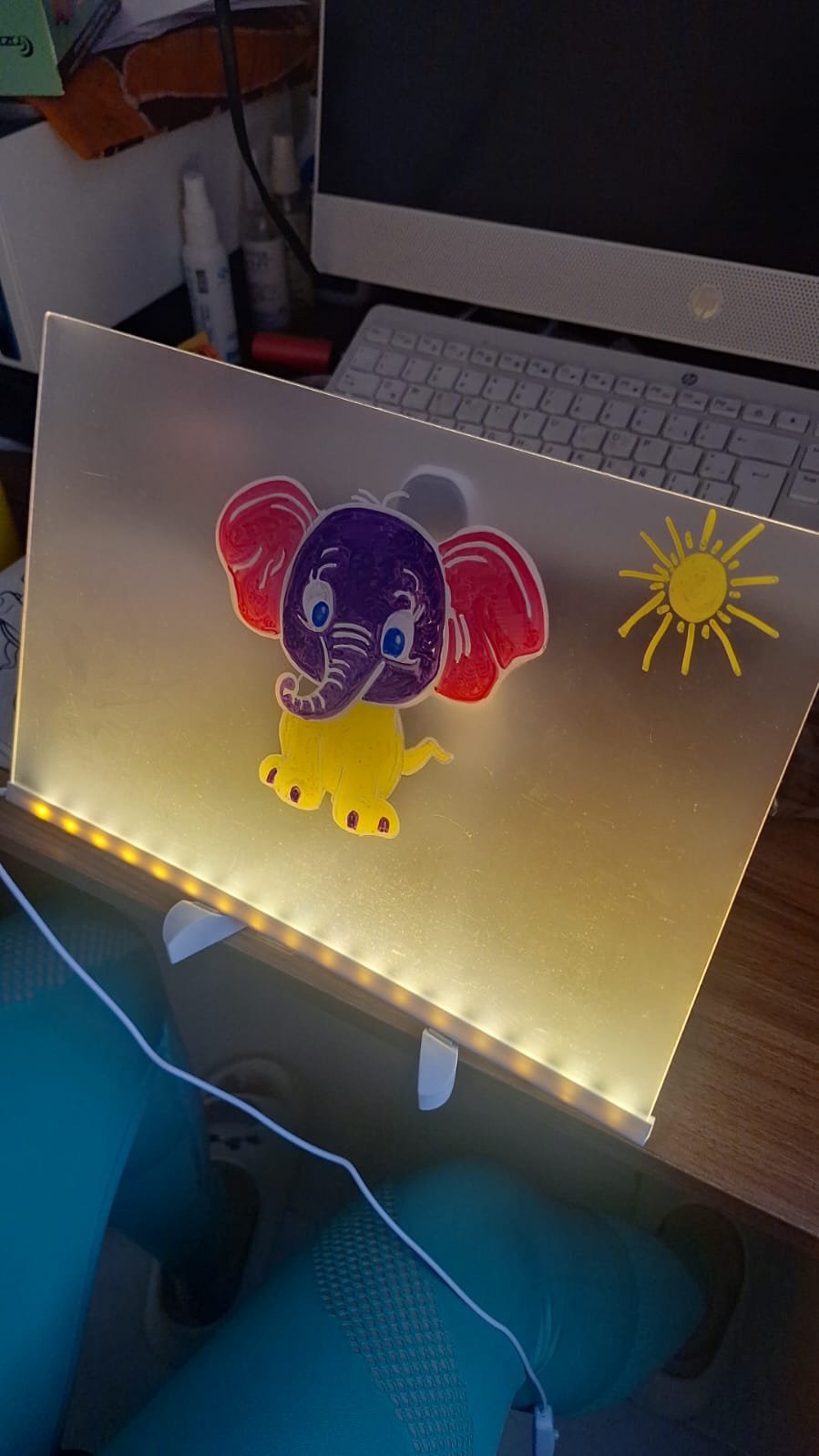 Pizarra Mágica LED - ¡Ilumina tu Creatividad! 😍PRODUCTO EN TENDENCIA😍