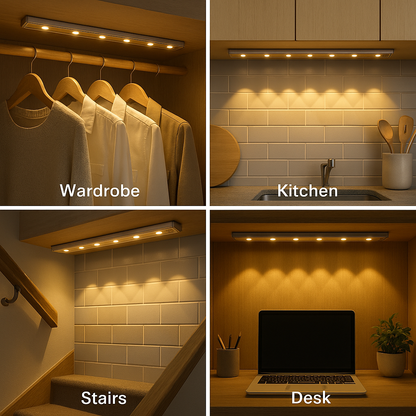 BARRA LED CON SENSOR Y RECARGABLE