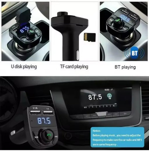 Transmisor Bluetooth para carro