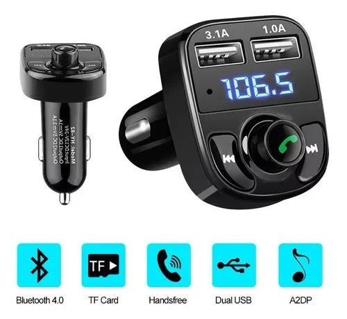 Transmisor Bluetooth para carro